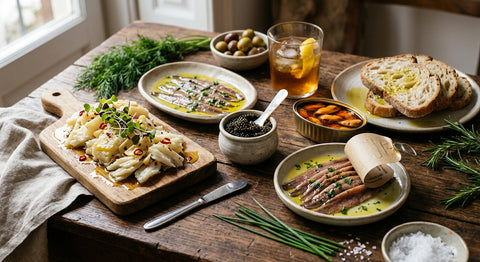 Lote gourmet aperitivo: cómo armar el regalo perfecto para tapas con amigos o cumpleaños
