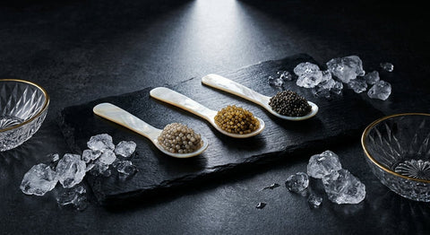 Tipos de Caviar: Beluga, Oscietra, Sevruga — Diferencias y Cuál Elegir