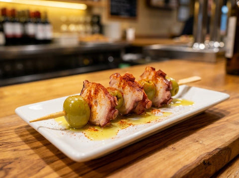 Gilda de pulpo a feira