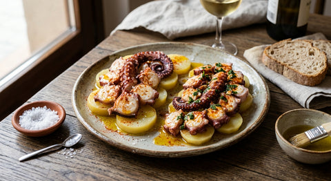 Pulpo gallego vs pulpo andaluz a la feria: diferencias, recetas y cuál pedir