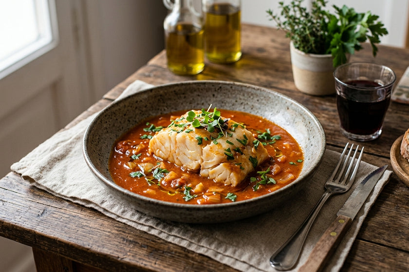 Cod Biscay Style in Thermomix: Step-by-Step Recipe | Bacalalo