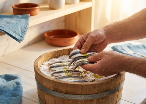 Anchoas en Salazón: Cómo Comprarlas, Limpiarlas y Prepararlas