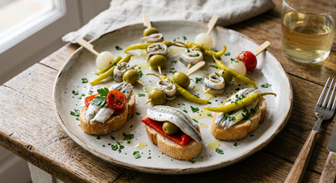 9 Recetas con boquerones en vinagre: aperitivos, pinchos y tapas