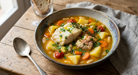 Pescado Cocido: Recetas Reconfortantes y Caldos con Fundamento
