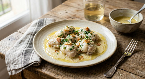 Cocochas de bacalao sous vide: temperatura y tiempo exactos para textura perfecta