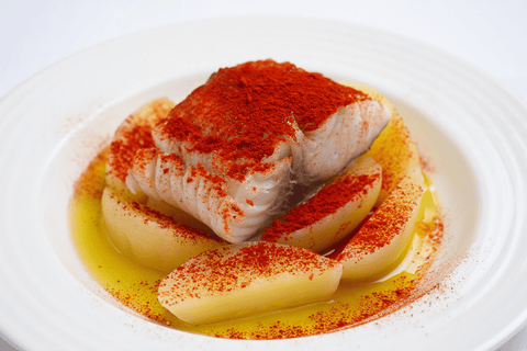 Bacalao a la gallega: receta sencilla con patatas, pimentón y aceite - Bacalalo