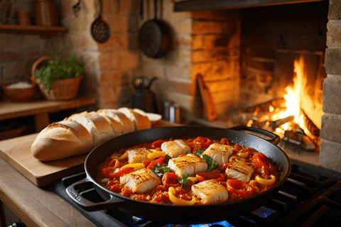 Bacalao al Ajoarriero: Receta Navarra Tradicional - Bacalalo