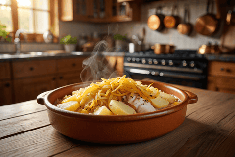 Bacalao al Horno con Patatas: Receta Clásica Española - Bacalalo