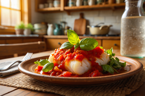 Bacalao con Tomate: Receta Casera Sencilla y Rápida - Bacalalo