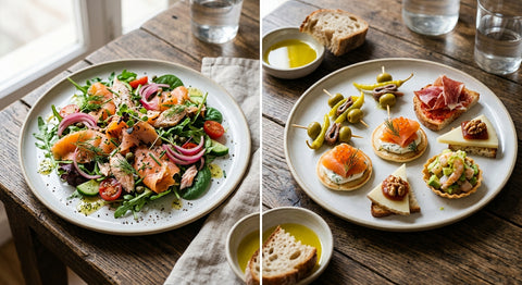 Ensalada de Ahumados: Recetas y Canapés Clásicos y Modernos