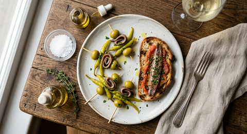 12 Recetas con anchoas del Cantábrico: del aperitivo al plato sublime
