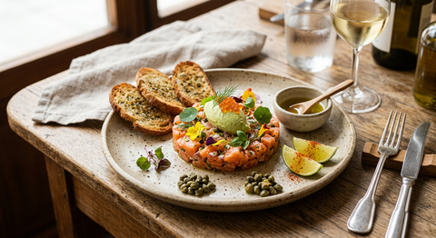 Tartar de Salmón: Receta Fresca de Restaurante