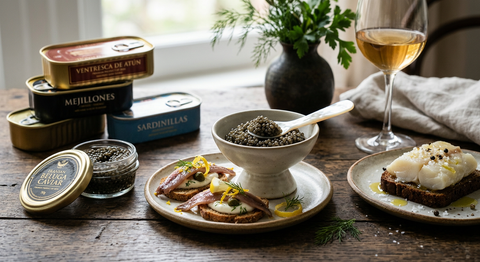 Caviar Iraní: Guía de Beluga, Osetra y Sevruga del Mar Caspio
