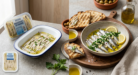 Boquerones en Vinagre de Mercadona vs Artesanales: Comparativa