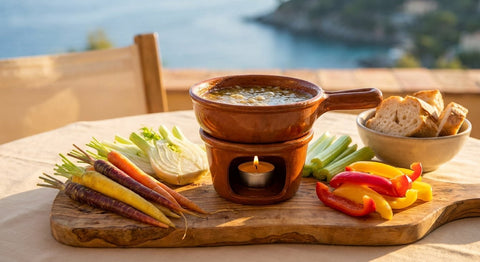 Bagna cauda: salsa caliente de anchoas