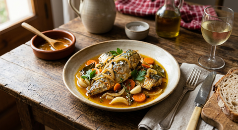Pescado en Escabeche: Receta Tradicional que Dura Semanas