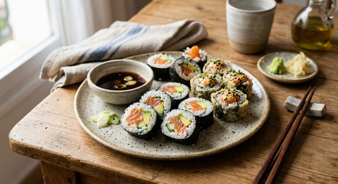 Makis de sushi con salmón ahumado: recetas y variedades para hacer en casa