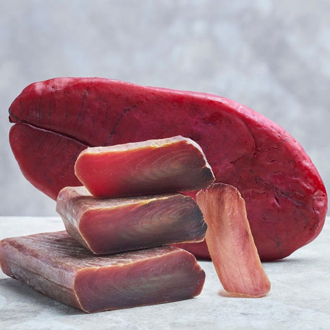 Bottarga mojama huevas atún