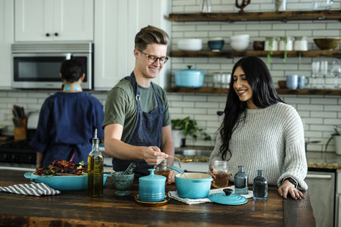 Cocina profesional con conservas de atún — HoReCa