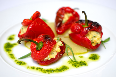 Pimientos Rellenos de Bacalao: Receta con Piquillos - Bacalalo