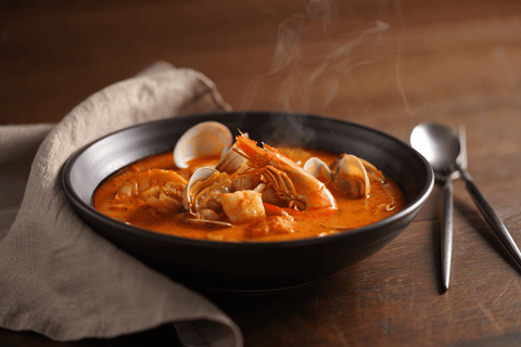 Sopa de marisco casera: receta reconfortante - Bacalalo