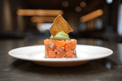 Tartar de salmón ahumado: receta elegante en 15 minutos - Bacalalo