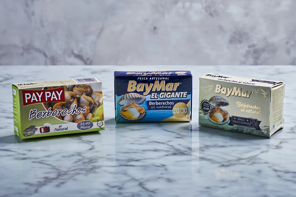 Berberechos en conserva