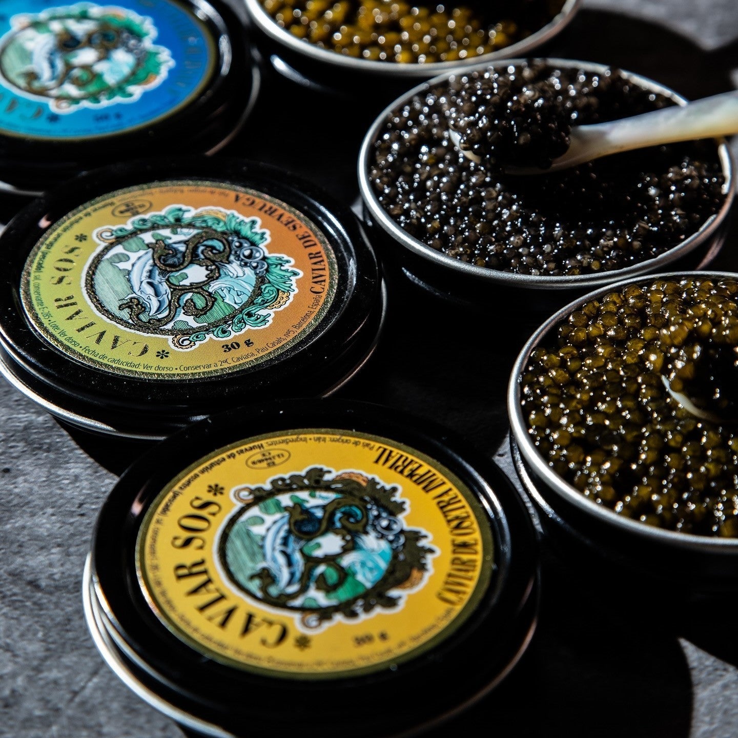 Caviar del Caspio