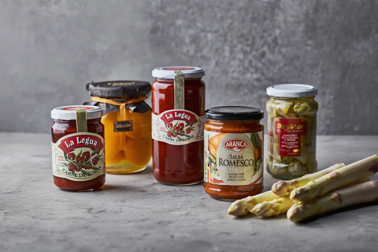 Various gourmet preserves