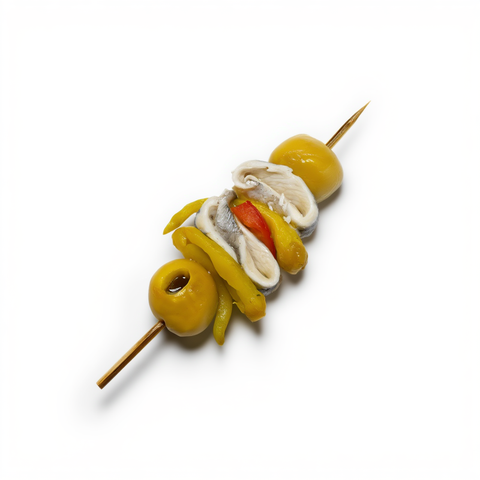 Gilda donostiarra de boquerón mariposa pintxo clásico 4