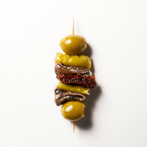 Gilda de Anchoa Cantábrica Artesanal Elaboración a Mano Gourmet