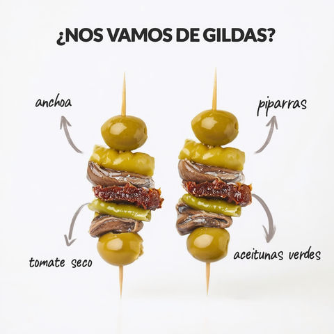Gilda d'Anxova Cantàbrica Artesanal Elaboració a Mà Gourmet