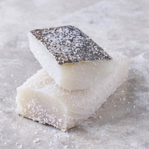 Morro de bacalao seco sin espinas en porciones – Fresh & Frozen Seafood | Bacalalo gourmet