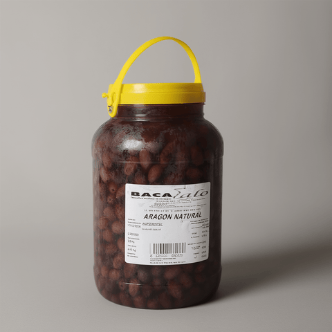 Aceitunas de Aragón Natural Formato Grande 2,5kg – Bacalalo