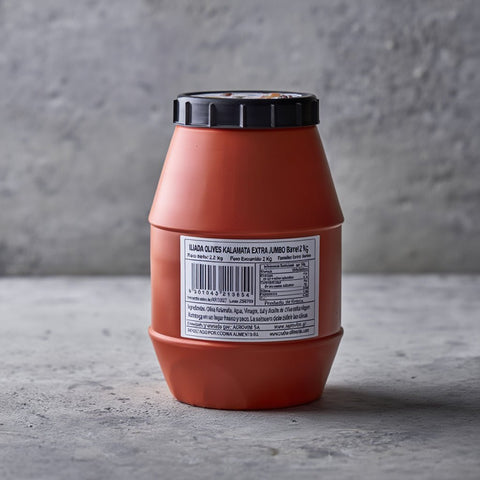 Aceitunas Kalamata Extra Jumbo Iliada 2 kg – Bacalalo