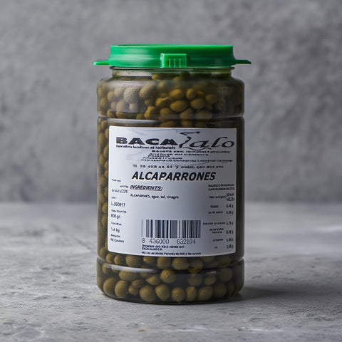 Alcaparrones en Vinagre 1,4 kg (600 g escurrido) – Bacalalo