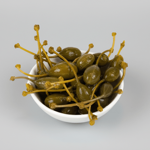 Alcaparrones en Vinagre en su envase original listo para enviar