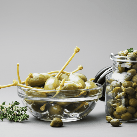 Alcaparrones en Vinagre de Bacalalo, ideal como regalo o para uso diario