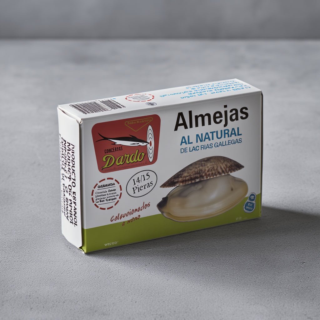 Almejas al Natural 20/30 Piezas Rías Gallegas - Dardo