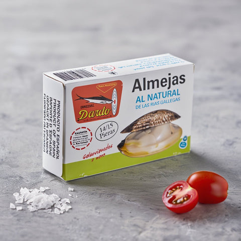 Almejas al Natural 18/20 Piezas Rías Gallegas - Dardo – Bacalalo