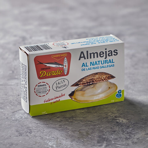 Almejas al Natural 18/20 Piezas Rías Gallegas - Dardo – Bacalalo