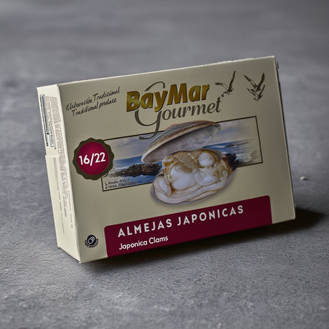 Almejas al Natural Japónicas Baymar 16/22 piezas – Bacalalo