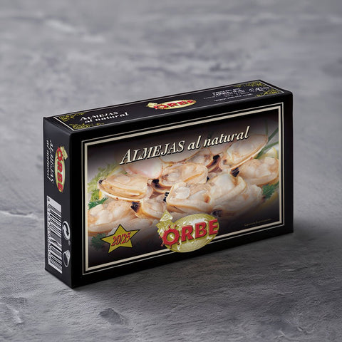 Almejas al Natural Orbe 112 g – Bacalalo