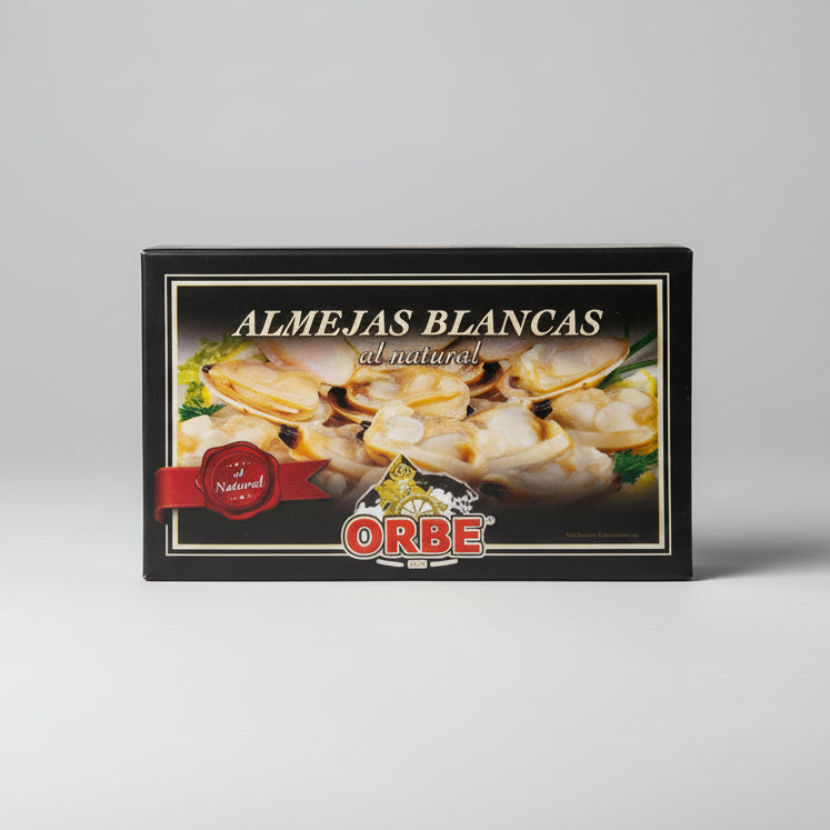 Almejas Blancas al Natural Orbe - 112g