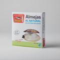 Almejas al Natural Rías Gallegas 28/30 Piezas Dardo Conserva Gourmet, de calidad seleccionada