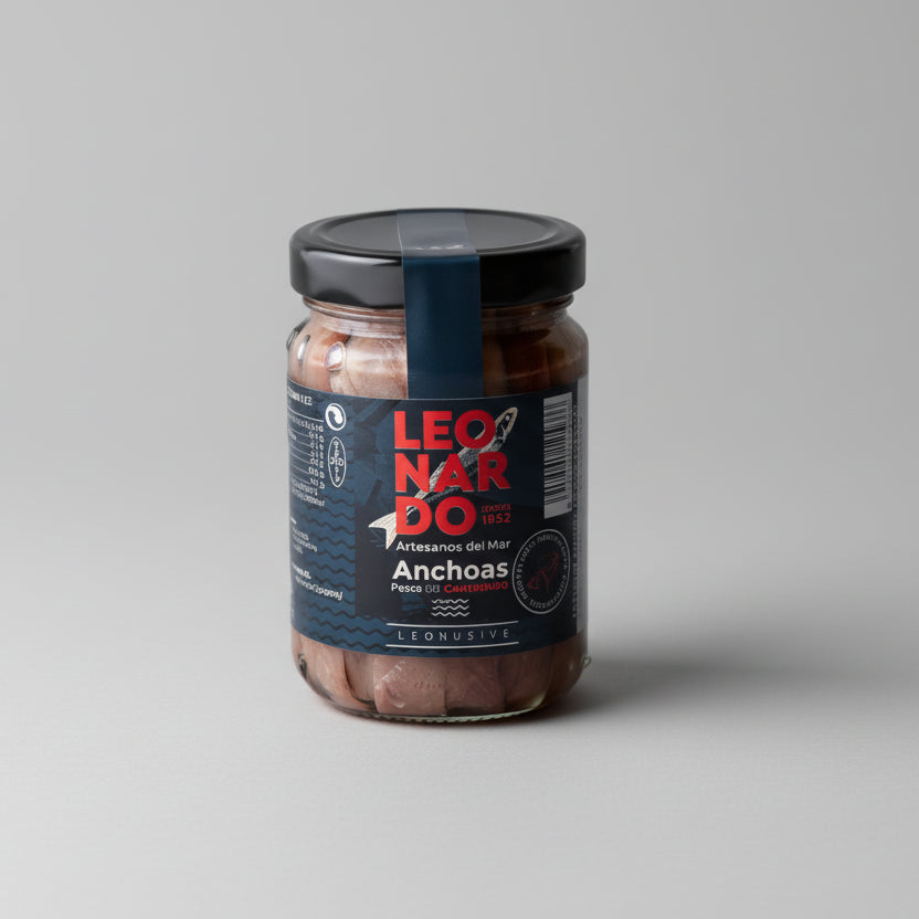 Anchoa del Cantábrico Exclusive en Aceite de Oliva 160 g – Bacalalo