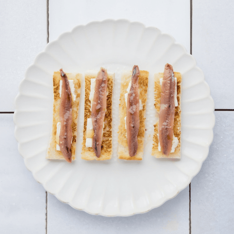 Anchoa del Cantábrico Menú - 45 Filetes - presentación y formato