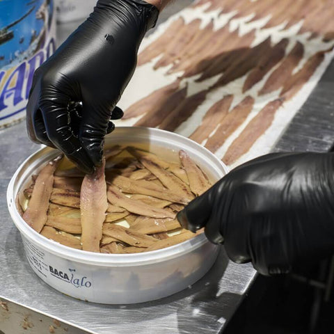 Anchoas del Cantábrico 00 Selección 35 filetes – Bacalalo