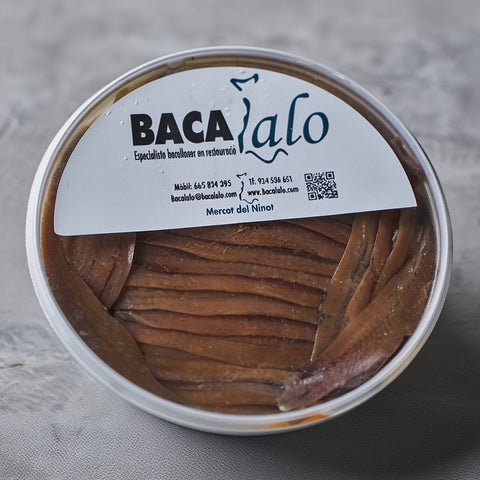 Anchoas del Cantábrico 00 Selección 35 filetes – Bacalalo
