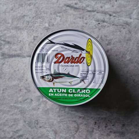 Atún Claro en Aceite Vegetal - Dardo 1000g – Bacalalo